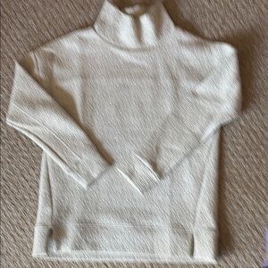 Jockey Cream Cowl Neck Sweater with Textured Knit